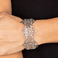 Baroque Bouquet - Silver - Paparazzi Bracelet Image