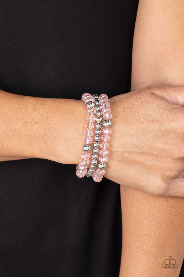 Prismatic Perceptions - Pink - Paparazzi Bracelet Image