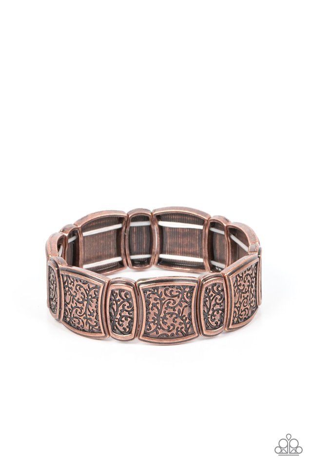 Wine Country - Copper - Paparazzi Bracelet Image