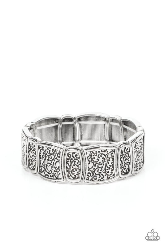 Wine Country - Silver - Paparazzi Bracelet Image