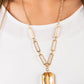 You Better Recognize - Gold - Paparazzi Necklace Image