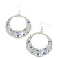Enchanted Effervescence - Blue - Paparazzi Earring Image