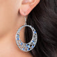 Enchanted Effervescence - Blue - Paparazzi Earring Image