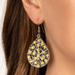 Botanical Berries - Yellow - Paparazzi Earring Image