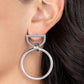 CONTOUR Guide - Silver - Paparazzi Earring Image
