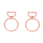 CONTOUR Guide - Copper - Paparazzi Earring Image