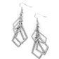 Totally TERRA-ific - Silver - Paparazzi Earring Image