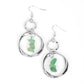 Good-Natured Spirit - Green - Paparazzi Earring Image