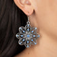 Prismatic Perennial - Blue - Paparazzi Earring Image