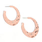 Make a Ripple - Copper - Paparazzi Earring Image