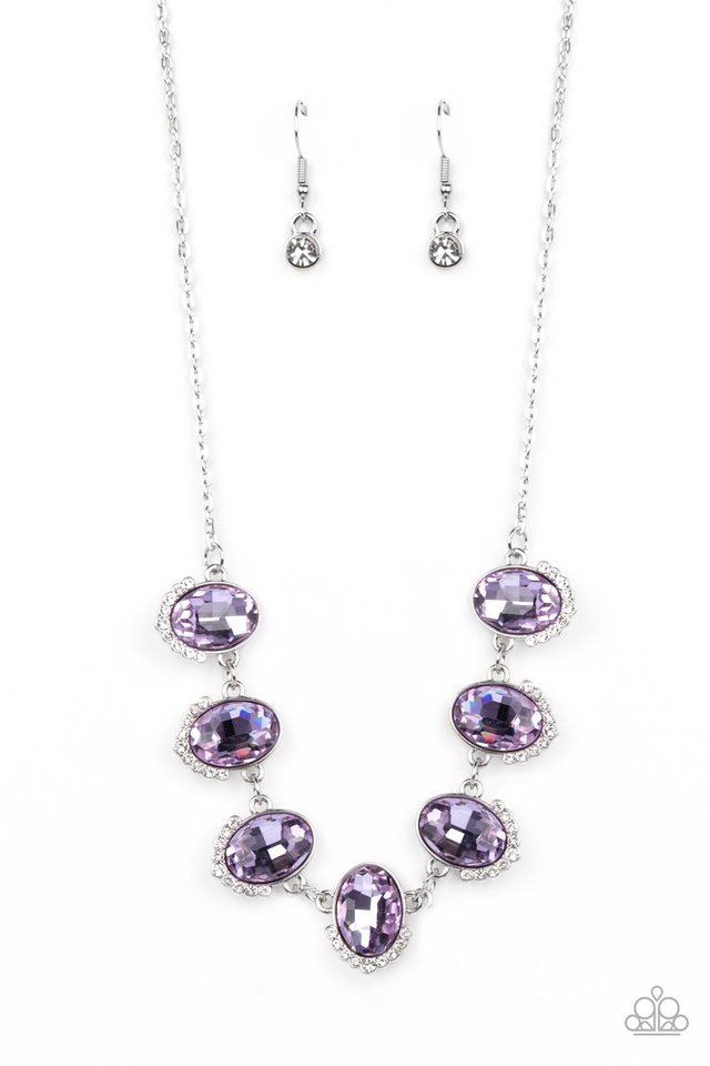 Unleash Your Sparkle - Purple - Paparazzi Necklace Image