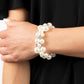 Her Serene Highness - White - Paparazzi Bracelet Image