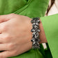 Glacial Gleam - Silver - Paparazzi Bracelet Image