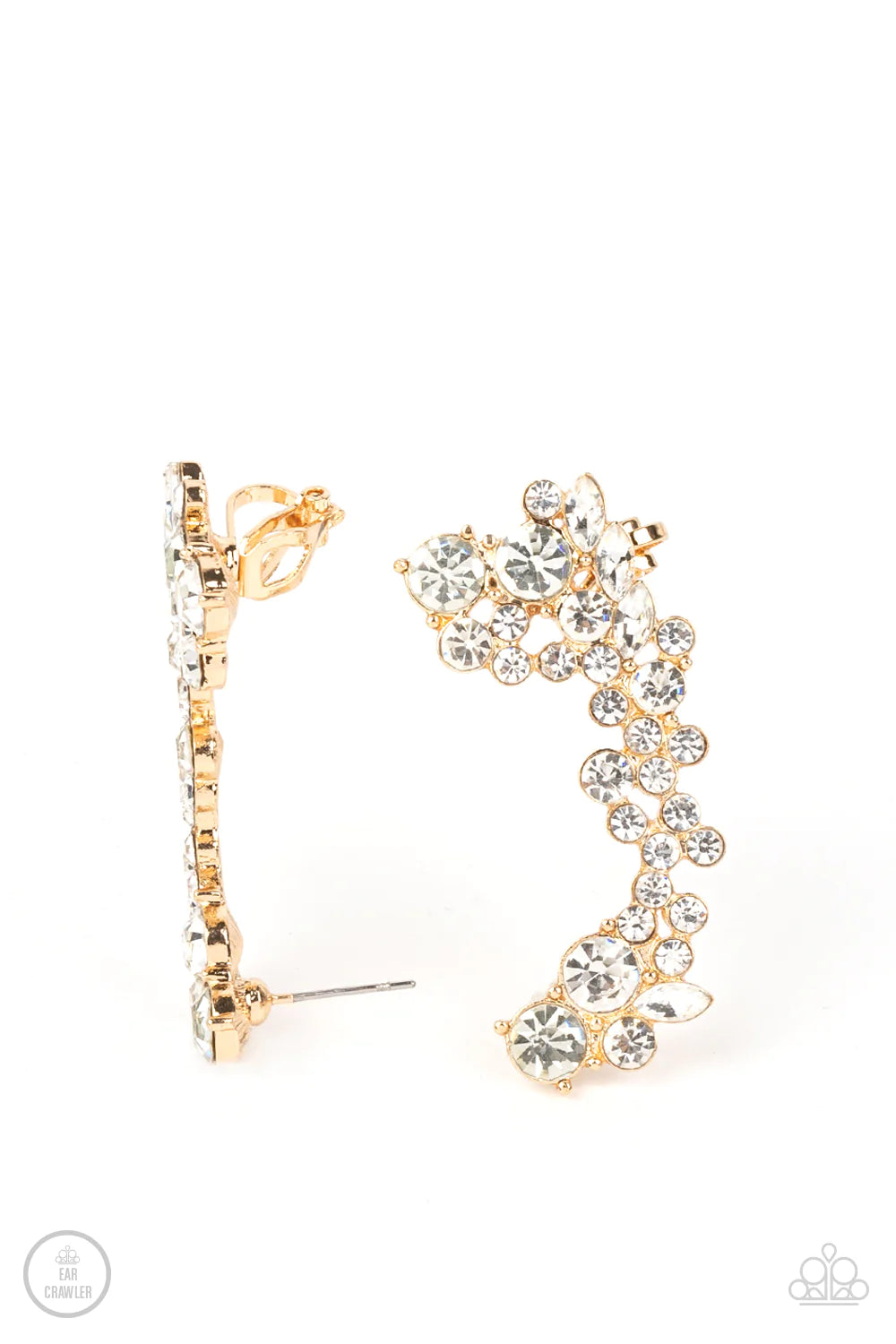 Paparazzi Earring ~ Astronomical Allure - Gold