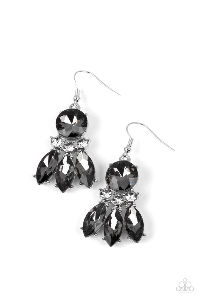 To have and to SPARKLE - Silver - Paparazzi Earring Image