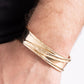Real Slick - Gold - Paparazzi Bracelet Image