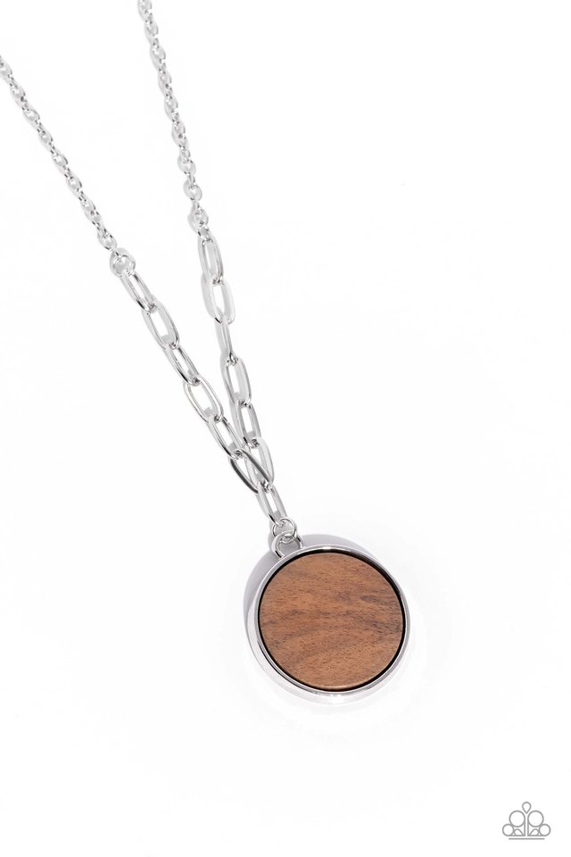 WOODnt Dream of It - Brown - Paparazzi Necklace Image
