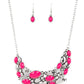 Contemporary Calamity - Pink - Paparazzi Necklace Image