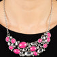 Contemporary Calamity - Pink - Paparazzi Necklace Image