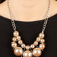 Challenge Accepted - Brown - Paparazzi Necklace Image