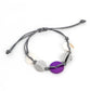 Shore Up - Purple - Paparazzi Bracelet Image