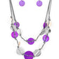 Barefoot Beaches - Purple - Paparazzi Necklace Image