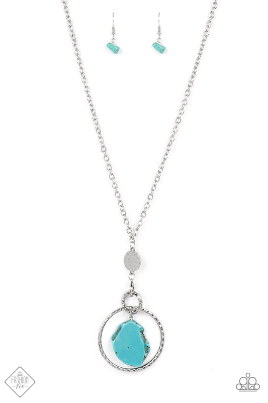 Paparazzi Necklace ~ Keep the PIECE - Blue