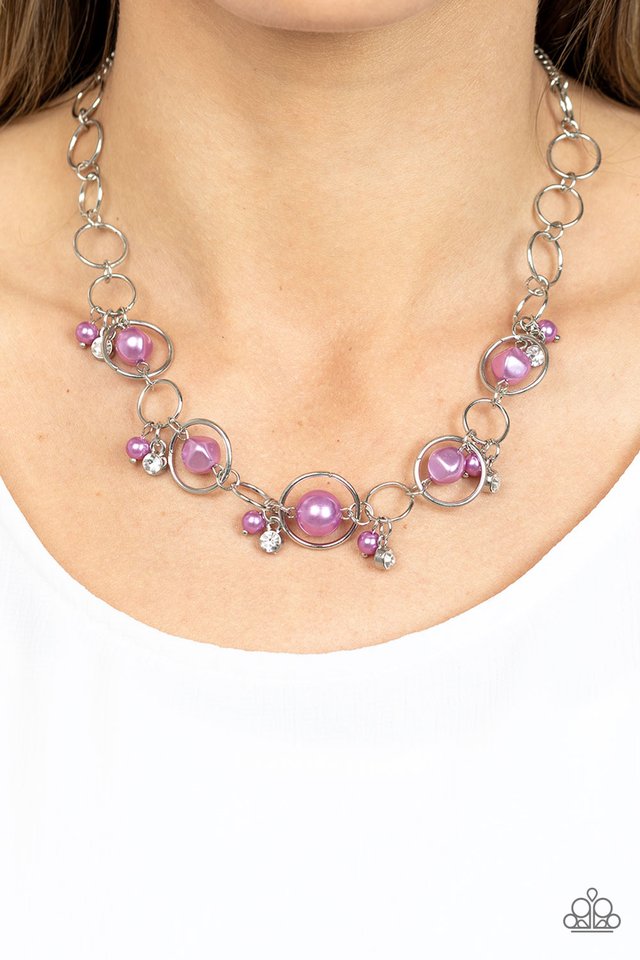 Think of the POSH-ibilities! - Purple - Paparazzi Necklace Image