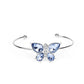 Butterfly Beatitude - Blue - Paparazzi Bracelet Image