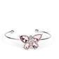 Butterfly Beatitude - Pink - Paparazzi Bracelet Image