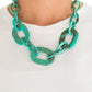 Paparazzi Necklace ~ All In-VINCIBLE - Blue