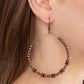Simple Synchrony - Copper - Paparazzi Earring Image