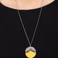 Seaside Sabbatical - Yellow - Paparazzi Necklace Image