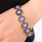 Dainty Delight - Purple - Paparazzi Bracelet Image