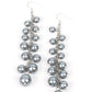 Atlantic Affair - Silver - Paparazzi Earring Image