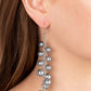 Atlantic Affair - Silver - Paparazzi Earring Image