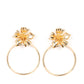 Buttercup Bliss - Gold - Paparazzi Earring Image