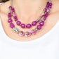 Mere Magic - Purple - Paparazzi Necklace Image