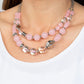 Mere Magic - Pink - Paparazzi Necklace Image