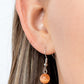 Elliptical Enchantment - Orange - Paparazzi Necklace Image
