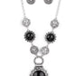 Poppy Persuasion - Black - Paparazzi Necklace Image