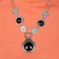 Poppy Persuasion - Black - Paparazzi Necklace Image