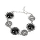 Positively Poppy - Black - Paparazzi Bracelet Image