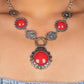 Poppy Persuasion - Red - Paparazzi Necklace Image