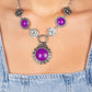 Poppy Persuasion - Purple - Paparazzi Necklace Image