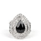 Icy Indulgence - Black - Paparazzi Ring Image