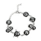 Speckled Shimmer - Black - Paparazzi Bracelet Image