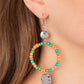 Cayman Catch - Orange - Paparazzi Earring Image