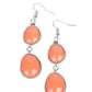 Mediterranean Myth - Orange - Paparazzi Earring Image