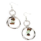 Good-Natured Spirit - Brown - Paparazzi Earring Image